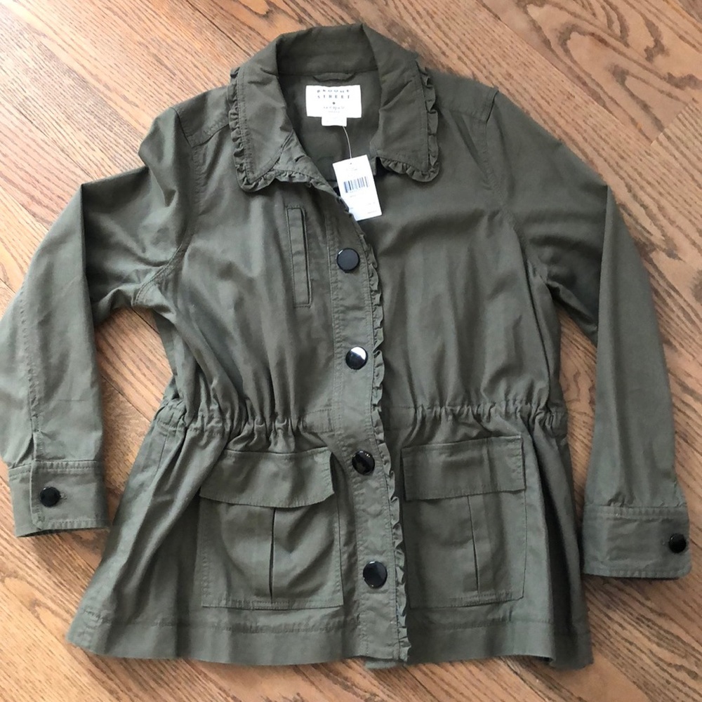 Military inspired jacket
